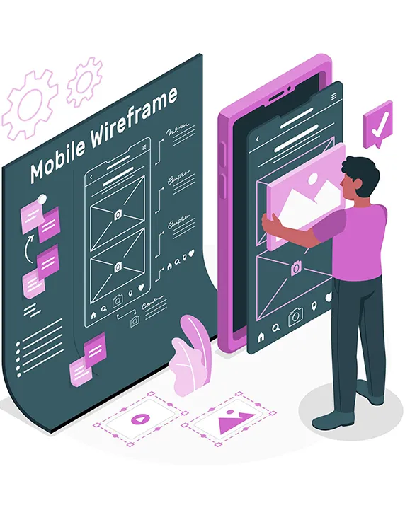 Outsource Mobile UI design services