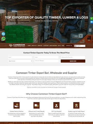 Cameroon Timber Export