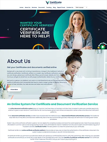 certificate verifiers